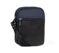 Hexagona Paris - Sacoche - pour Homme - Collection Travel - Marine - en Nylon - 1 bandoulière réglable - Porte-Documents - Serviette - Sacoche - Besace
