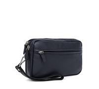 Hexagona - Pochette dragonne - pour Homme - Collection Confort - Marine - en Cuir