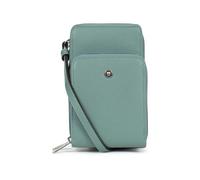 Hexagona - Pochette téléphone avec porte-cartes Stop RFID - Compatible téléphone portable, cartes de crédit, CNI, permis de conduire, passeport et carte grise - Pour Femme - Collection Ava - Kaki