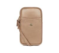 Hexagona - Pochette téléphone - Compatible téléphone Portable - pour Femme - Collection Luna - Doré