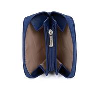 Hexagona - Porte-Monnaie - Cuir - Compatible Cartes de crédit - pour Femme - Collection Confort - Bleu