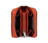 Hexagona - Porte-Monnaie - Cuir - Compatible Cartes de crédit - pour Femme - Collection Confort - Orange
