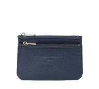 HEXAGONA - Porte-Monnaie Stop RFID - Compatible Cartes de crédit - pour Homme - Collection Confort - Marine