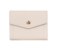 Hexagona - Portefeuille 1 volet Stop RFID - Compatible Cartes de crédit, CNI et permis de Conduire - pour Femme - Collection Luna - Ivoire