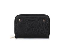 Hexagona - Portefeuille 1 volet Stop RFID - Compatible Cartes de crédit, CNI et permis de Conduire - pour Femme - Collection Zora - Noir