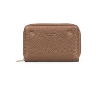 Hexagona - Portefeuille 1 volet Stop RFID - Compatible Cartes de crédit, CNI et permis de Conduire - pour Femme - Collection Zora - Bronze