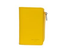 Hexagona - Portefeuille 1 volet Stop RFID - Compatible Cartes de crédit - pour Femme - Collection Confort - Jaune