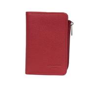 Hexagona - Portefeuille 1 volet Stop RFID - Compatible Cartes de crédit - pour Femme - Collection Confort - Rouge foncé