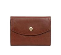 Hexagona - Portefeuille 1 volet Stop RFID - Compatible Cartes de crédit - pour Femme - Collection Jeanne - Marron