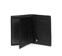 Hexagona - Portefeuille 2 Volets - Cuir - Compatible Cartes de crédit, CNI et permis de Conduire - pour Femme - Collection Soft - Rouge