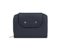 Hexagona - Portefeuille 2 Volets Stop RFID - Compatible Cartes de crédit, CNI et permis de Conduire - pour Femme - Collection Taima - Bleu Nuit