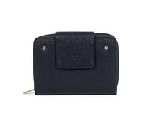 Hexagona - Portefeuille 2 Volets Stop RFID - Compatible Cartes de crédit, CNI et permis de Conduire - pour Femme - Collection Zora - Bleu Nuit