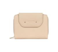 Hexagona - Portefeuille 2 Volets Stop RFID - Compatible Cartes de crédit, CNI et permis de Conduire - pour Femme - Collection Taima - Crème