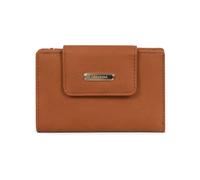 Hexagona - Portefeuille 2 Volets Stop RFID - Compatible Cartes de crédit, CNI et permis de Conduire - pour Femme - Collection Moly - Caramel