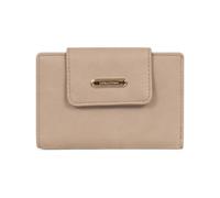 Hexagona - Portefeuille 2 Volets Stop RFID - Compatible Cartes de crédit, CNI et permis de Conduire - pour Femme - Collection Moly - Taupe