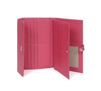 Hexagona Portefeuille cuir ref 40978 fushia 19 * 12*