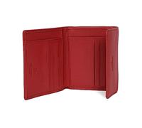 Hexagona Portefeuille en cuir Ref 43163 rouge 12 * 9