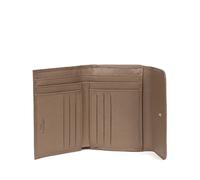 Hexagona - Portefeuille européen 1 volet - Cuir - Compatible Cartes de crédit, CNI et permis de Conduire - pour Homme - Collection Confort - Marron foncé