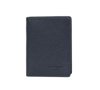 Hexagona - Portefeuille européen 1 volet Stop RFID - Compatible Cartes de crédit, CNI et permis de Conduire - pour Homme - Collection Confort - Marine