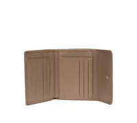 Hexagona - Portefeuille européen 2 Volets Stop RFID - Cuir - Compatible Cartes de crédit, CNI et permis de Conduire - pour Homme - Collection Duo - Noir/Taupe