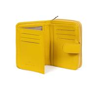 Hexagona - Portefeuille européen 3 Volets - Cuir - Compatible Cartes de crédit, CNI, permis de Conduire, Passeport et Carte Grise - pour Homme - Collection Félin - Noir