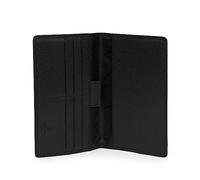 Porte-chéquier - 1 volet - Cuir de vachette - Noir - Confort Noir