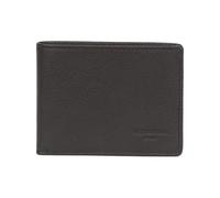 Hexagona - Portefeuille Italien 2 Volets Stop RFID - Compatible Cartes de crédit, CNI et permis de Conduire - pour Homme - Collection Confort - Marron foncé