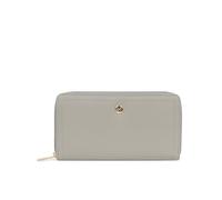 Hexagona - Portefeuille Long Stop RFID - Compatible Cartes de crédit, CNI, permis de Conduire, Passeport et Carte Grise - pour Femme - Collection Luna - Gris Clair