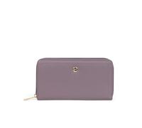 Hexagona - Portefeuille Long Stop RFID - Compatible Cartes de crédit, CNI, permis de Conduire, Passeport et Carte Grise - pour Femme - Collection Luna - Parme