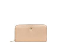 Hexagona - Portefeuille Long Stop RFID - Compatible Cartes de crédit, CNI, permis de Conduire, Passeport et Carte Grise - pour Femme - Collection Luna - Doré