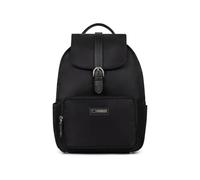 Hexagona - Sac à dos - Compatible tablette et téléphone portable - Pour Femme - Collection Axelle - Noir Matière déperlante