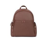 Hexagona - Sac à dos - Compatible tablette et téléphone portable - Pour Femme - Collection Praline - Fauve