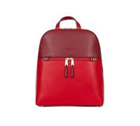Hexagona - Sac à dos - Compatible tablette et téléphone portable - Pour Femme - Collection Solange - Rouge/Carmin