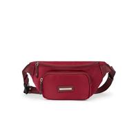 Hexagona - Sac banane - Compatible téléphone portable - Pour Femme - Collection Axelle - Carmin Matière déperlante