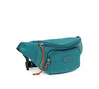 Hexagona - Sac Banane - Compatible téléphone Portable - pour Femme - Collection Sporty - Bleu pétrole