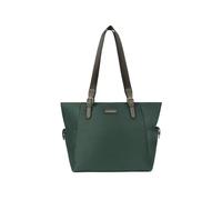 Hexagona - Sac cabas porté épaule - Compatible format A4 et téléphone portable - Pour Femme - Collection Axelle - Sapin Matière déperlante