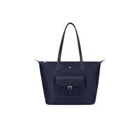 Hexagona - Sac cabas porté épaule - Compatible format A4 et téléphone portable - Pour Femme - Collection Kiana - Marine