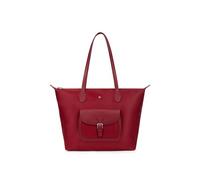Hexagona - Sac cabas porté épaule - Matière waterproof - Compatible format A4 - Pour Femme - Collection Kiana - Rouge