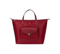 Hexagona - Sac cabas porté main - Compatible format A4 et téléphone portable - Pour Femme - Collection Kiana - Rouge