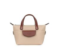 Hexagona - Sac cabas porté main - Compatible téléphone portable - Pour Femme - Collection Pop - Sable