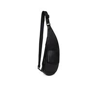 Hexagona Sac monobretelle en cuir Ref 59585 Noir 1