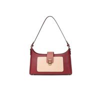 Hexagona - Sac porté épaule 1 anse - Bandoulière réglable - Pour Femme - Collection Merline - Bordeaux/Multicolore
