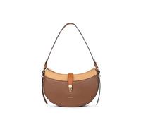 Hexagona - Sac porté épaule 1 anse - Bandoulière réglable - Pour Femme - Collection Merline - Chocolat/Multicolore