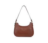 Hexagona - Sac porté épaule 1 anse - Compatible téléphone portable - Pour Femme - Collection Jeanne - Marron