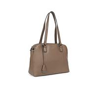 Hexagona - Sac porté épaule 2 anses - Compatible Format A4 et téléphone Portable - pour Femme - Collection Confort - Écorce - en Cuir