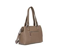 Hexagona - Sac porté épaule 2 anses - Compatible téléphone Portable - pour Femme - Collection Confort - Écorce - en Cuir
