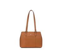 Hexagona - Sac porté épaule 2 anses - Matière éco-responsable - Pour Femme - Collection Maya - Caramel