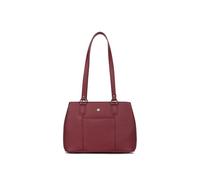 Hexagona - Sac porté épaule 2 anses - Matière éco-responsable - Pour Femme - Collection Maya - Carmin