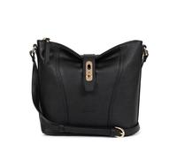 Hexagona - Sac porté travers - Compatible téléphone portable - Pour Femme - Collection Andréa - Noir