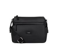 Hexagona - Sac porté travers - Compatible téléphone portable - Pour Femme - Collection Nami - Noir